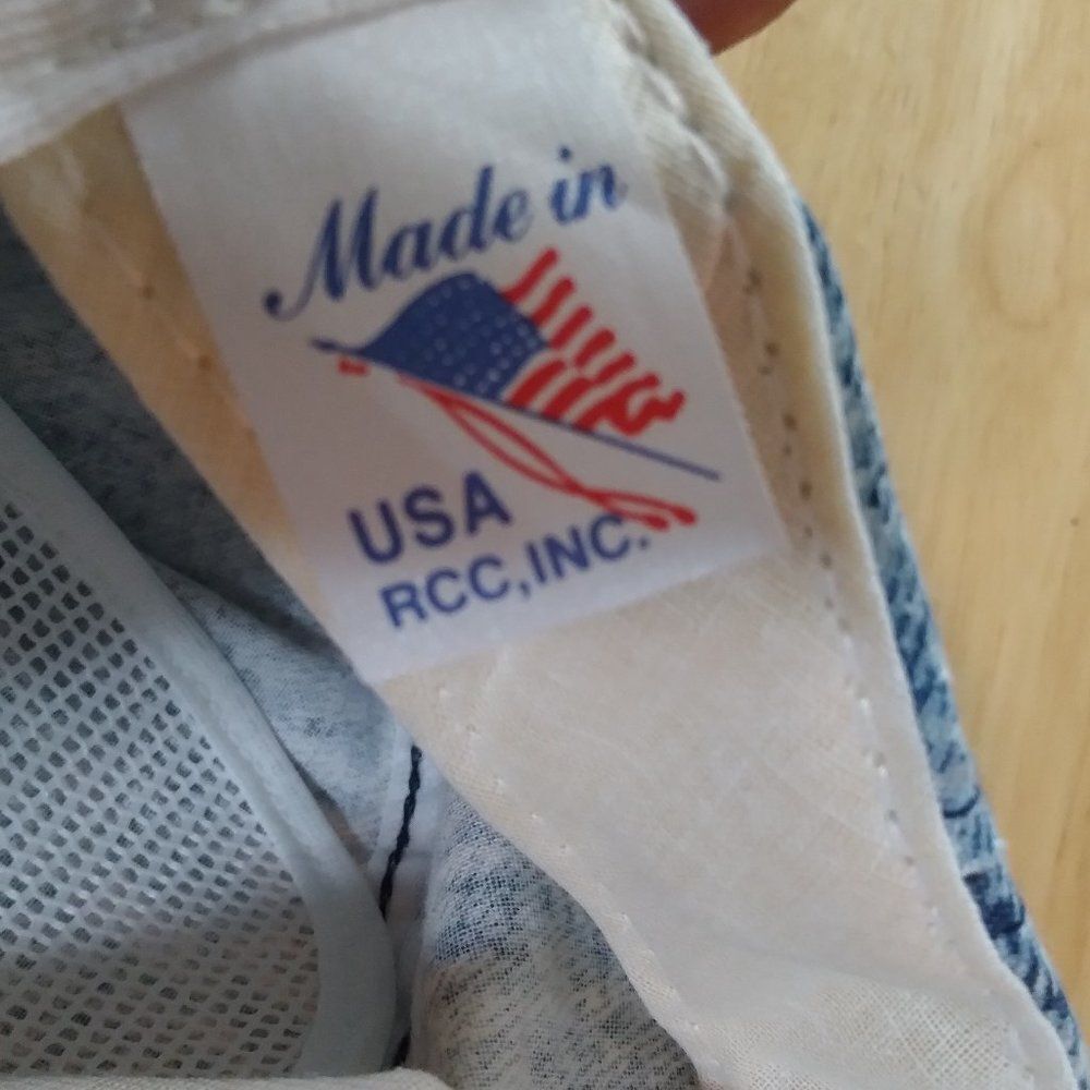 Vintage 90s Borden Denim Snap Back Hat - Picture 10 of 10